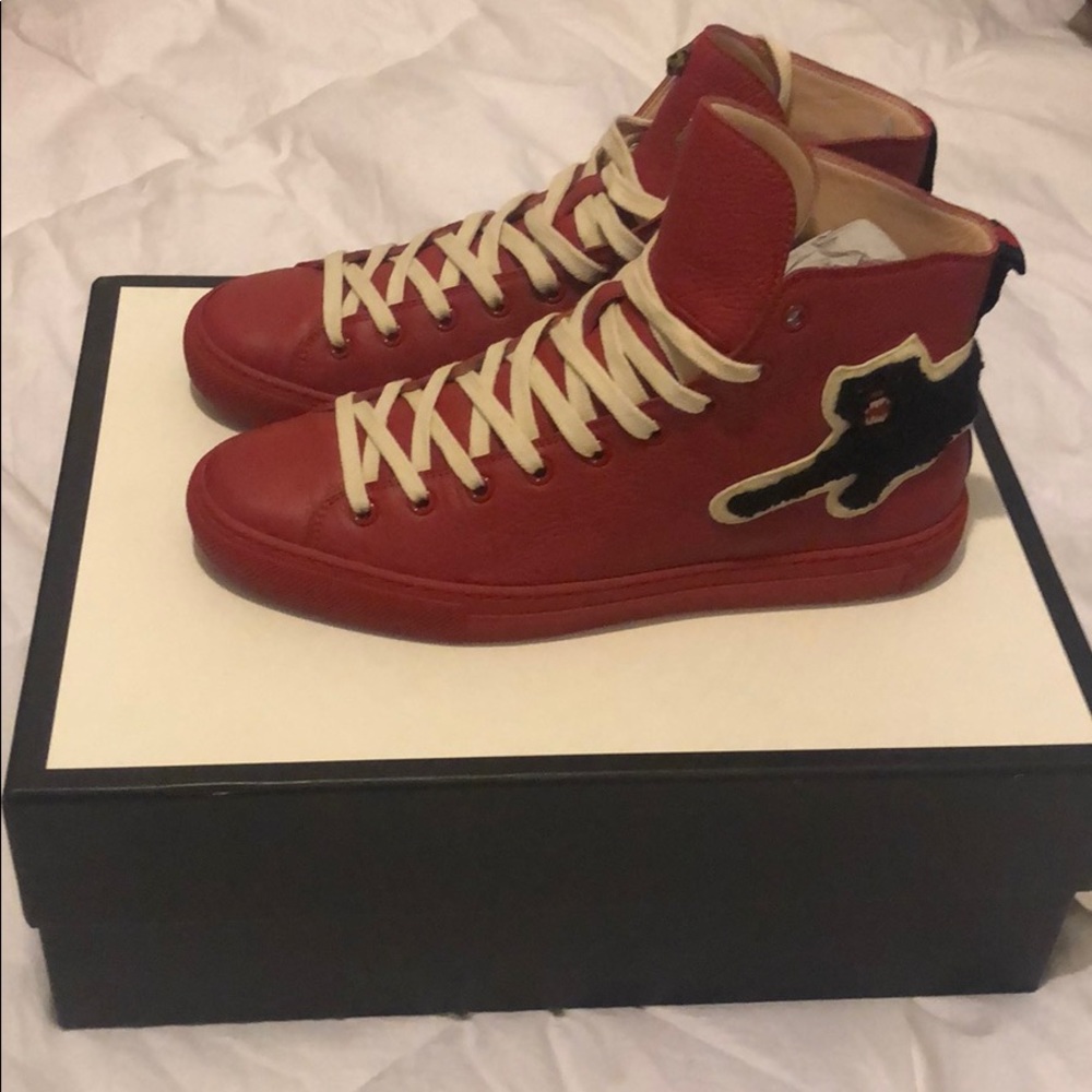 High top Gucci sneakers
